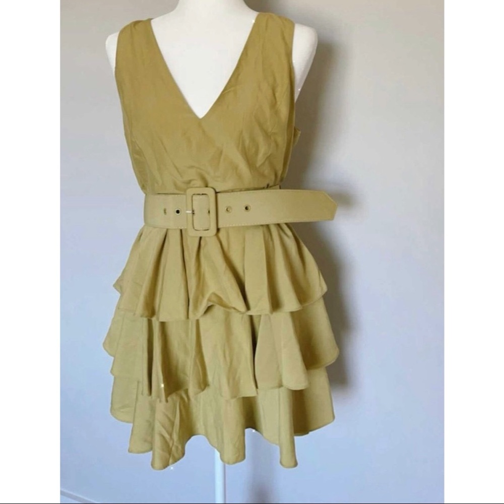 Super cute ruffled dress